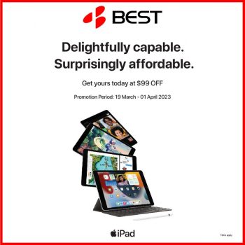 BEST-Denki-iPad-Promo-350x350 Now till 1 Apr 2023: BEST Denki iPad Promo