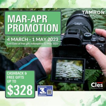 Bally-Photo-Electronics-Tamron-March-April-Promotion-350x350 4 Mar-1 May 2023: Bally Photo Electronics Tamron March - April Promotion