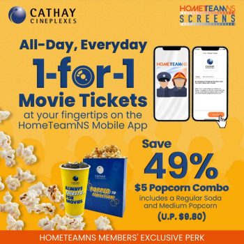 Cathay-Cineplexes-1-for-1-Movie-Ticket-Deals-350x350 2 Mar 2023 Onward: Cathay Cineplexes 1 for 1 Movie Ticket Deals