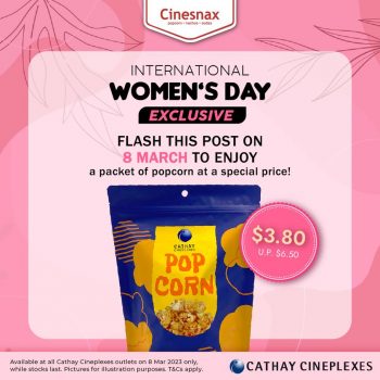 Cathay-Cineplexes-International-Womens-Day-Deal-350x350 8 Mar 2023: Cathay Cineplexes International Women's Day Deal
