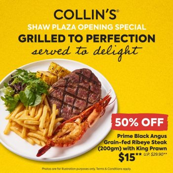 Collins-Grille-Opening-Special-at-Shaw-Plaza-350x350 26 Mar-9 Apr 2023: Collin's Grille Opening Special at Shaw Plaza
