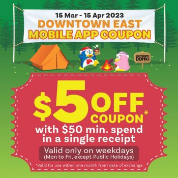 DON-DON-DONKI-Mobile-App-Coupon-Promo-350x350 Now till 15 Apr 2023: DON DON DONKI Mobile App Coupon Promo