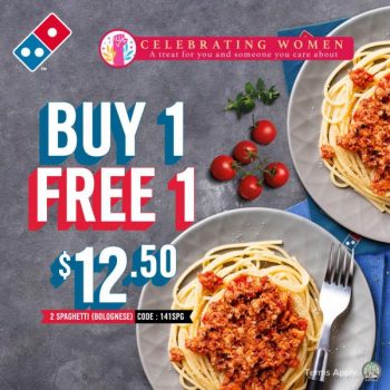 Dominos-Pizza-International-Womens-Day-Promotion-350x350 8 Mar 2023 Onward: Domino's Pizza International Women's Day Promotion