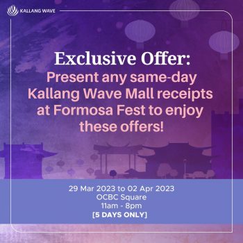 Formosa-Fest-at-Kallang-Wave-Mall-350x350 29 Mar-2 Apr 2023: Formosa Fest at Kallang Wave Mall