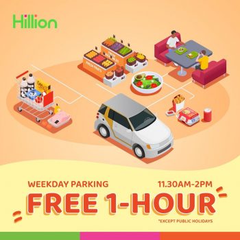 Free-1-Hour-Parking-at-Hillion-Mall-350x350 8 Mar 2023 Onward: Free 1 Hour Parking at Hillion Mall