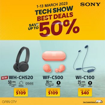 Gain-City-Tech-Show-Best-Deals-350x350 Now till 13 Mar 2023: Gain City Tech Show Best Deals