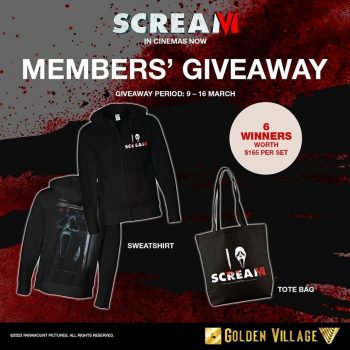 Golden-Village-Scream-VI-Members-Giveaway-350x350 9-16 Mar 2023: Golden Village Scream VI Members Giveaway
