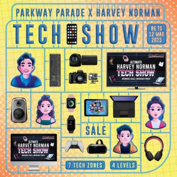 Harvey-Norman-Tech-Show-at-Parkway-Parade-350x350 6-12 Mar 2023: Harvey Norman Tech Show at Parkway Parade