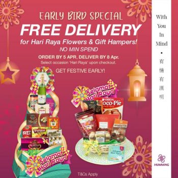 Humming-Flowers-Gifts-Hari-Raya-Early-Bird-Free-Delivery-Promotion-350x350 Now till 5 Apr 2023: Humming Flowers & Gifts Hari Raya Early Bird Free Delivery Promotion