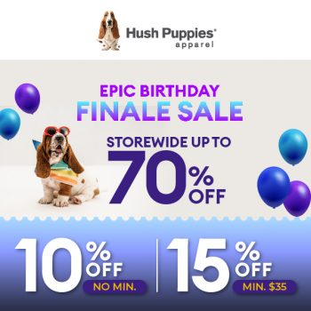 Hush-Puppies-Lazada-Birthday-Sale-350x350 25-27 Mar 2023: Hush Puppies Lazada Birthday Sale