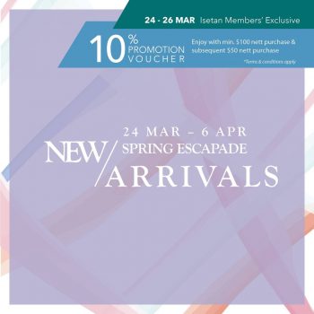 Isetan-Spring-Escapade-Special-350x350 24-26 Mar 2023: Isetan Spring Escapade Special