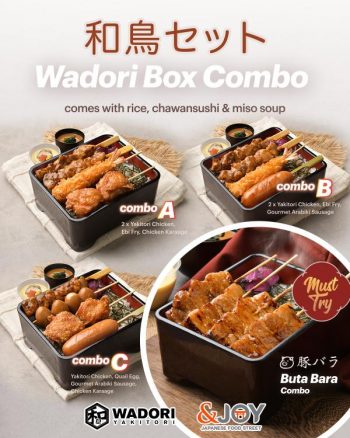 Joy-Wadori-Box-Combo-Promotion-at-Jurong-Point-350x438 17 Mar 2023 Onward: &Joy Wadori Box Combo Promotion at Jurong Point