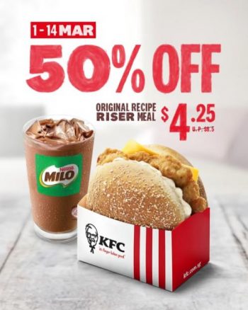 KFC-Breakfast-Original-Recipe-Riser-Meal-Promo-350x438 1-14 Mar 2023: KFC Breakfast Original Recipe Riser Meal Promo