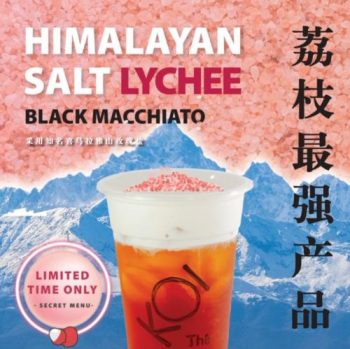 KOI-The-Himalayan-Salt-Lychee-Black-Macchiato-350x349 16 Mar 2023 Onward: KOI Thé Himalayan Salt Lychee Black Macchiato