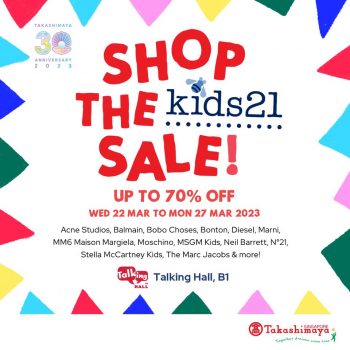 Kids21-Sale-at-Takashimaya-350x350 Now till 27 Mar 2023: Kids21 Sale at Takashimaya