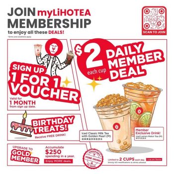 LiHO-New-Membership-Promotion-350x350 1 Mar 2023 Onward: LiHO New Membership Promotion