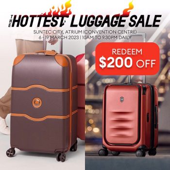 Luggage-Warehouse-sale-in-Suntec-City-2023-Singapore-Clearance-00-350x350 6-19 Mar 2023: The Hottest Luggage Sale! Up to 70% OFF: Time to Upgrade Your Travel Game