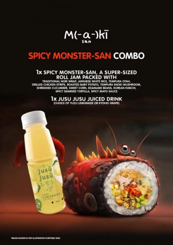 Maki-San-Spicy-Monster-San-Combo-Promotion-350x495 24 Mar 2023 Onward: Maki-San Spicy Monster-San Combo Promotion