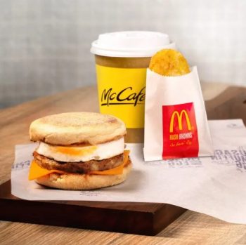 McDonalds-1-for-1-Sausage-McMuffin-Special-350x349 13-15 Mar 2023: McDonald’s 1 for 1 Sausage McMuffin Special