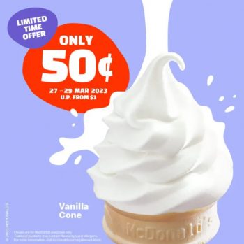 McDonalds-Vanilla-Cone-Deal-350x349 27-29 Mar 2023: McDonald’s Vanilla Cone Deal