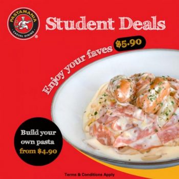 PastaMania-Student-Deals-Promotion-350x350 13 Mar 2023 Onward: PastaMania Student Deals Promotion