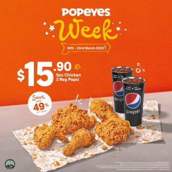 Popeyes-Special-Deal-350x350 14-23 Mar 2023: Popeyes Special Deal