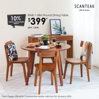 Scanteak-Festive-Season-Deal-at-Isetan-350x350 24-26 Mar 2023: Scanteak Festive Season Deal at Isetan