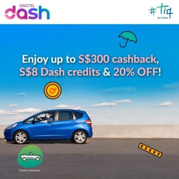 Singtel-Dash-Car-Insurance-Deal-350x350 Now till 31 Mar 2023: Singtel Dash Car Insurance Deal