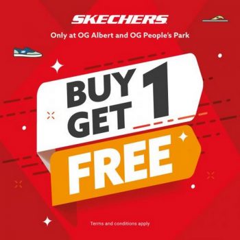 Skechers-Buy-1-Get-1-Free-Promotion-at-OG-350x350 Now till 30 Apr 2023: Skechers Buy 1 Get 1 Free Promotion at OG
