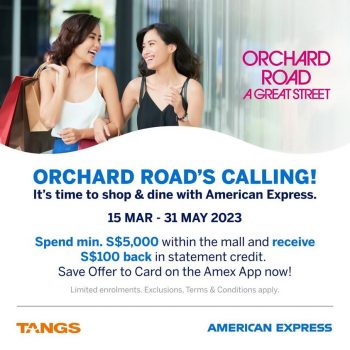 TANGS-Amex-App-Deal-350x350 Now till 31 Mar 2023: TANGS Amex App Deal