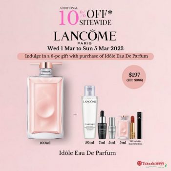 Takashimaya-1st-Online-Anniversary-Sale-Lancome-Promotion-1-350x350 1-5 Mar 2023: Takashimaya 1st Online Anniversary Sale Lancôme Promotion