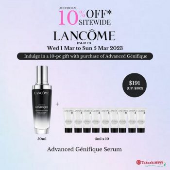 Takashimaya-1st-Online-Anniversary-Sale-Lancome-Promotion-3-350x350 1-5 Mar 2023: Takashimaya 1st Online Anniversary Sale Lancôme Promotion