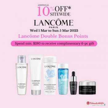 Takashimaya-1st-Online-Anniversary-Sale-Lancome-Promotion-350x350 1-5 Mar 2023: Takashimaya 1st Online Anniversary Sale Lancôme Promotion