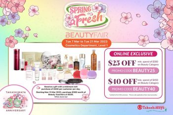 Takashimaya-Spring-Beauty-Fair-350x233 7-21 Mar 2023: Takashimaya Spring Beauty Fair