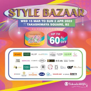 Takashimaya-Style-Bazaar-Deals-350x350 15 Mar-2 Apr 2023: Takashimaya Style Bazaar Deals