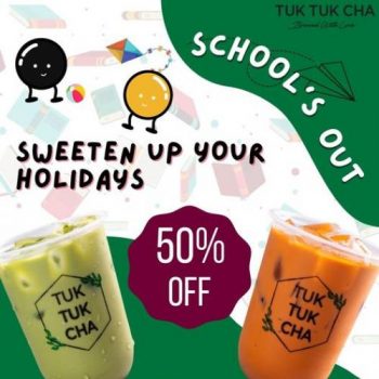 Tuk-Tuk-Cha-School-Holiday-Student-50-off-Promotion-350x350 13-19 Mar 2023: Tuk Tuk Cha School Holiday Student 50% off Promotion