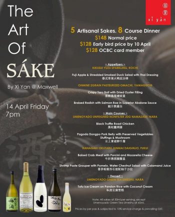 Xi-Yan-The-Art-Of-Sake-Event-350x435 14 Apr 2023: Xi Yan The Art Of Sake Event
