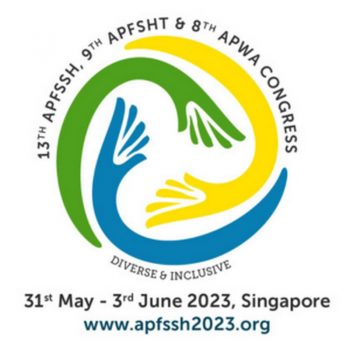 13th-APFSSH-9th-APFSHT-8th-APWA-Congress-at-Singapore-EXPO-350x350 31 May-3 Jun 2023: 13th APFSSH, 9th APFSHT, & 8th APWA Congress at Singapore EXPO