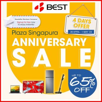 BEST-Denki-Anniversary-Sale-at-Plaza-Singapura-350x350 26 Apr-1 May 2023: BEST Denki Anniversary Sale at Plaza Singapura