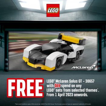 BHG-Bugis-Free-LEGO-McLaren-Solus-GT-Promotion-350x350 Now till 1 Jun 2023: BHG Bugis Free LEGO McLaren Solus GT Promotion