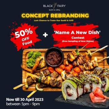 Black-Fairy-Sushi-Grill-Special-Deal-at-SAFRA@29-Carpenter-Street-350x350 Now till 30 Apr 2023: Black Fairy Sushi & Grill Special Deal at SAFRA@29 Carpenter Street