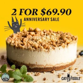 Cat-the-Fiddle-Cakes-Anniversary-Deal-350x350 4-5 Apr 2023: Cat & the Fiddle Cakes Anniversary Deal