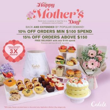 Cedele-Mothers-Day-Promotion-350x350 27 Apr 2023 Onward: Cedele Mothers Day Promotion