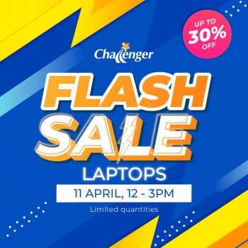 Challenger-Laptop-Flash-Sale-350x350 11 Apr 2023: Challenger Laptop Flash Sale