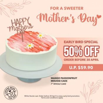 Coffee-Bean-Mothers-Day-Cake-Early-Bird-Promotion-350x350 Now till 30 Apr 2023: Coffee Bean Mother's Day Cake Early Bird Promotion