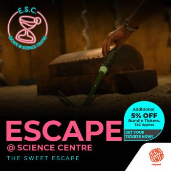 Escape-@-Science-Centre-Special-Deal-with-Passion-Card-350x350 12 Apr 2023 Onward: Escape @ Science Centre Special Deal with Passion Card