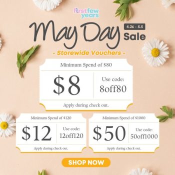 First-Few-Years-May-Day-Sale-1-350x350 26 Apr-5 May 2023: First Few Years May Day Sale