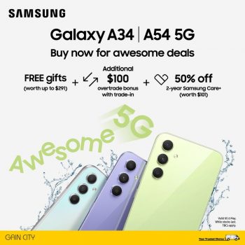 Gain-City-Galaxy-A-Series-Special-350x350 Now till 6 May 2023: Gain City Galaxy A Series Special