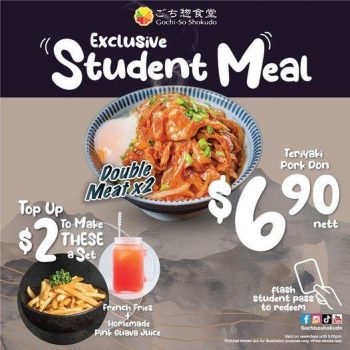 Gochi-So-Shokudo-Student-Meal-Promotion-at-The-Seletar-Mall-350x350 4 Apr 2023 Onward: Gochi-So Shokudo Student Meal Promotion at The Seletar Mall