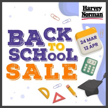 Harvey-Norman-Back-to-School-Sale-350x350 24 Mar-12 Apr 2023: Harvey Norman Back to School Sale